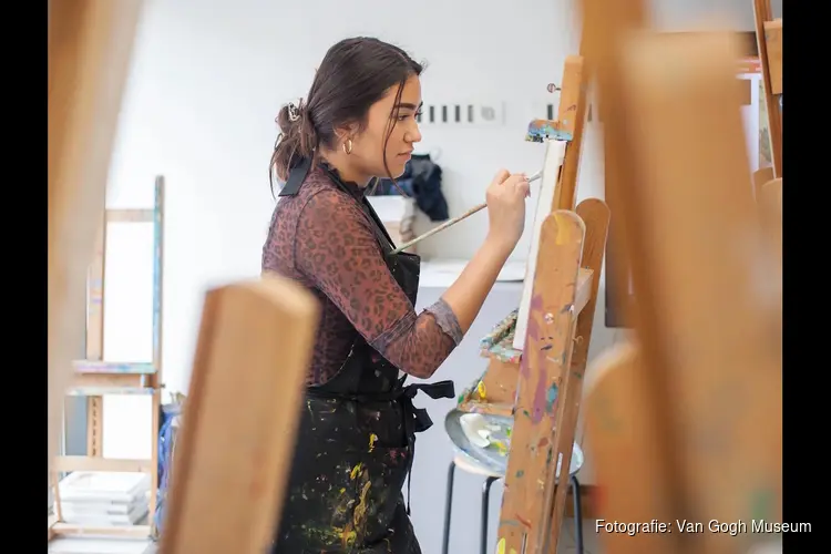 Leer schilderen als Van Gogh tijdens festival Volbloeiers