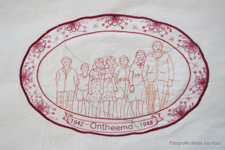 Wat gebeurt er als een familie haar eigen geschiedenis onderzoekt en vertaalt naar beeldend werk?