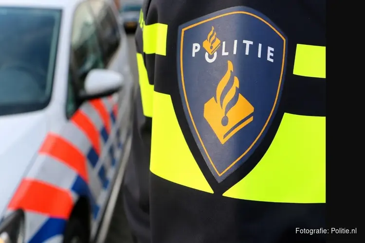 Verkeersongeval met politievoertuig in Overveen