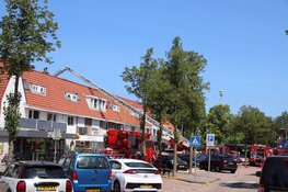 Grote brand bij Plus supermarkt in Heemstede