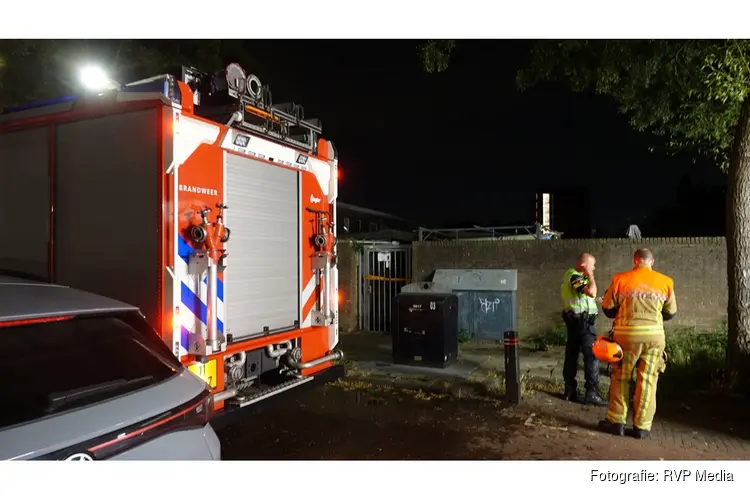 Mogelijk asbest vrijgekomen bij brand in schuur Haarlem