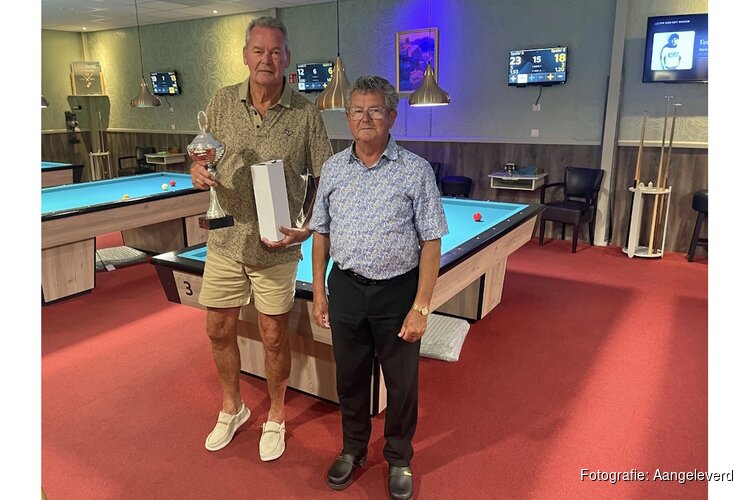 Na 586 partijen is de driebandkampioen bekend: Rien Heijne wint de titel