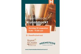 Ruim 40 kunstenaars tijdens Kunst & Creatie Markt Heemstede – Raadhuisstraat