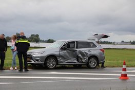 Gewonde na flink ongeval op kruising in Uitgeest