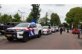 Dader van dubbele overval aangereden en gewond
