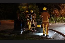 Dubbele containerbrand in Beverwijk
