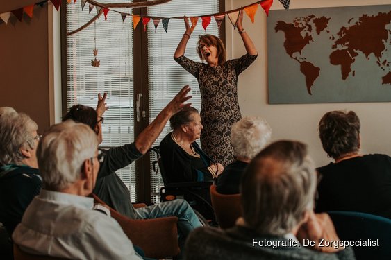 Meezingconcert door het Odensekoor