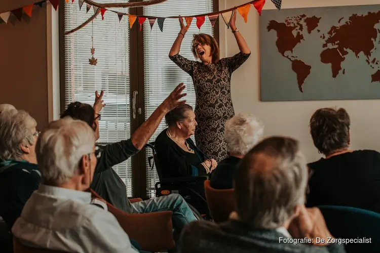 Meezingconcert door het Odensekoor