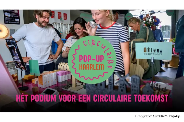 Circulaire Pop-up opent op de Grote Markt in Haarlem