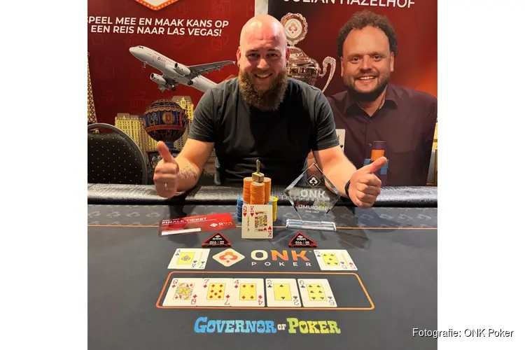 Nico Elzinga uit Heemskerk kwalificeert zich voor de finale!