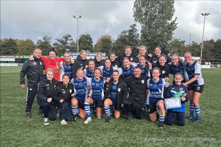 ADO ’20 VR1 wint topper van Hoogland en verstevigt koppositie