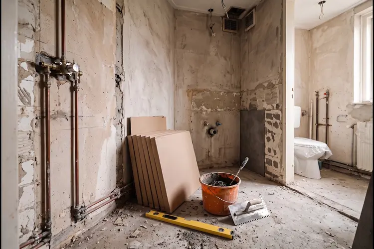 Je badkamer verbouwen: zo lang ben je zonder douche