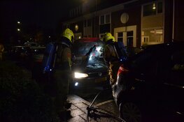 Auto deels uitgebrand op parkeerplaats in Beverwijk